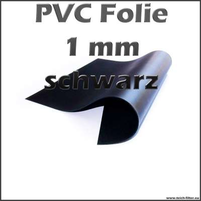 Schwarze PVC Teichfolie mit 1mm Stärke im Shop
