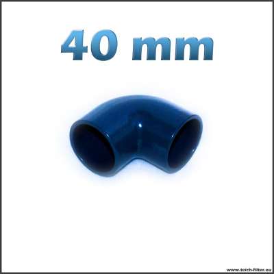 40 mm Winkel aus PVC Kunststoff für Wasser