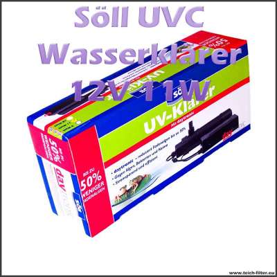 11 Watt 12 Volt UVC Wasserklärer Söll