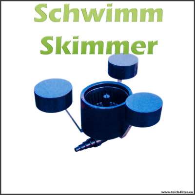 Schwimmskimmer für Teiche