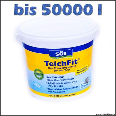 5 kg Teichfit bis 50000 l Wasser für stabilen pH-Wert