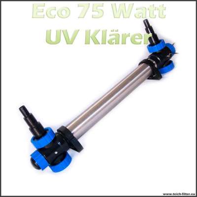 75 Watt UV Klärer Eco für Teichfilter bis 150000 Liter Wasser