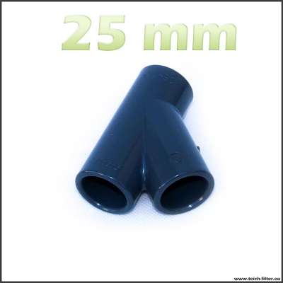 25 mm Y-Verteiler aus PVC