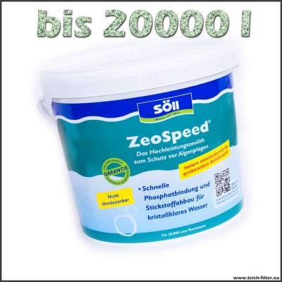 10 kg Söll Zeospeed bis 20000 l Teichwasser