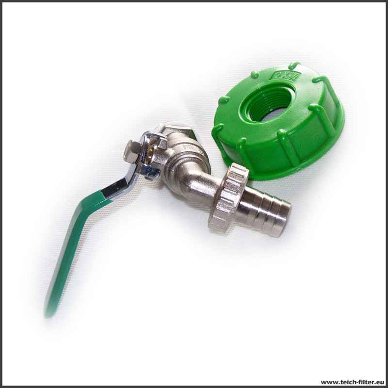 IBC Container Kugelhahn aus Metall mit 19 20 mm (3/4 Zoll