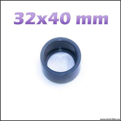 32 x 40 mm Reduzierung aus PVC