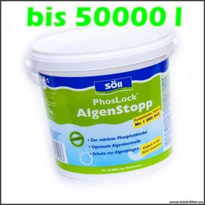 2,5 kg Söll Phosphatbinder bis 50000 l Teichwasser