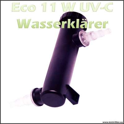 11 Watt UV-C Wasserklärer Eco gegen Algen