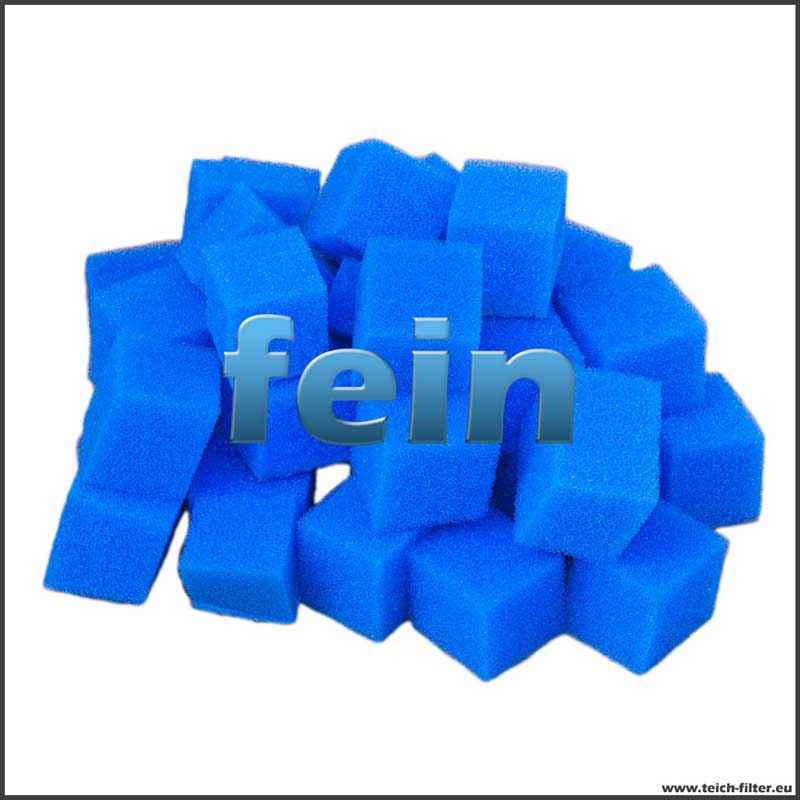 Filterschwämme fein 100 Liter für Teich Teichfilter