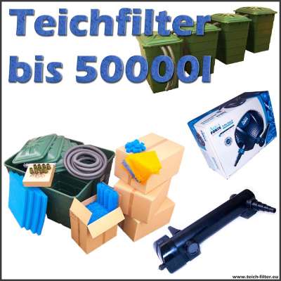 Teichfilter Eco 12 Volt bis 50000 Liter