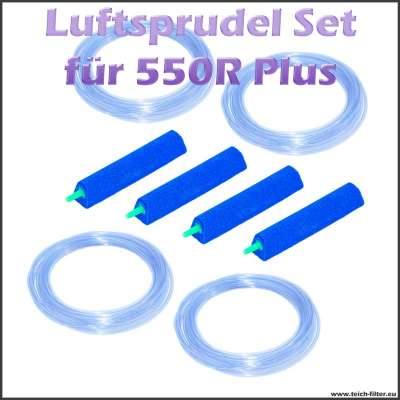 Luftsprudler Set für Teichbelüfter Sera 550 Air Plus