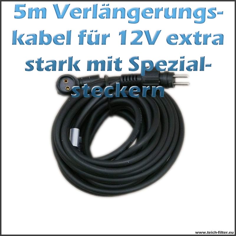 Verlängerungskabel 5m für 12V Geräte