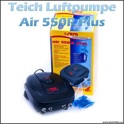 Luftpumpe 550 Air Plus von Sera für Teiche