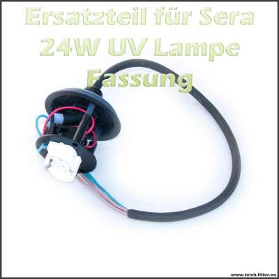 Ersatzteil 08231 Fassung mit Kabel für 24 Watt Sera UVC Klärer