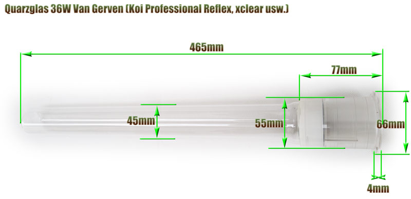 quarzglas-van-gerven-36w-uvc-klaerer-ersatz-abmessung-465mm-laenge-aquaforte-koi-professional-reflex-xclear