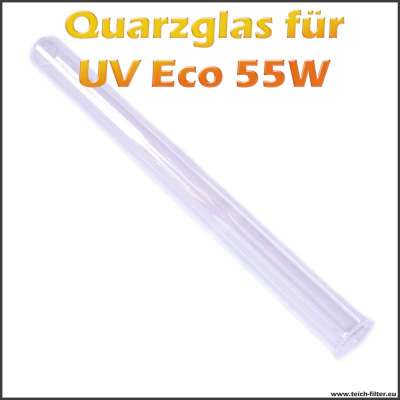 Ersatzteil Quarzglas für Eco 55 Watt UV-C Wasserklärer