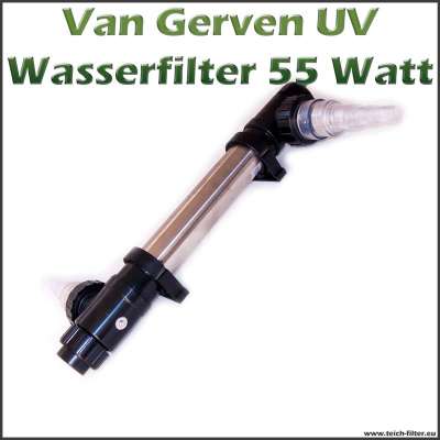 UV Wasserfilter 55 Watt Koi Professional Reflex Van Gerven Edelstahl