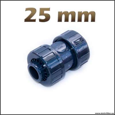 25 mm Rückschlagventil aus PVC für Wasser