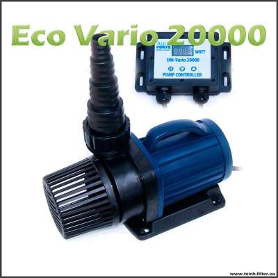 Regelbare Eco DM Vario 22000S Teichpumpe für Trockenaufstellung