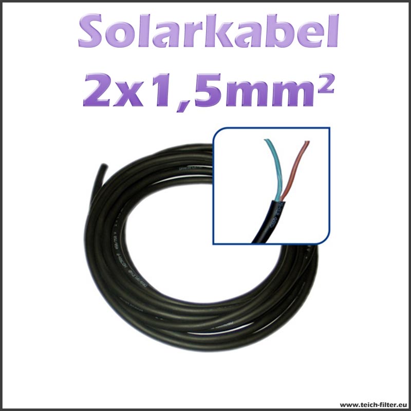 Kabel 2x1,5mm² H07RN-F Lapp für 12V Solaranlagen hier günstig