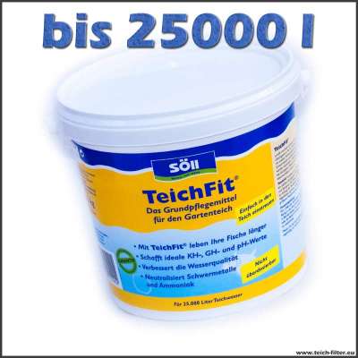 2,5 kg Söll Teichfit für Teichwasser bis 25000 l