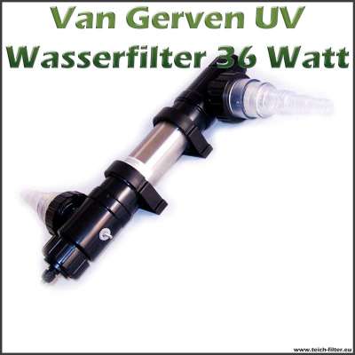 36 Watt UV Wasserfilter Van Gerven Koi Professional