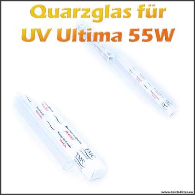 Quarzglasrohr für Eco TL Ultima UV-C Wasserklärer