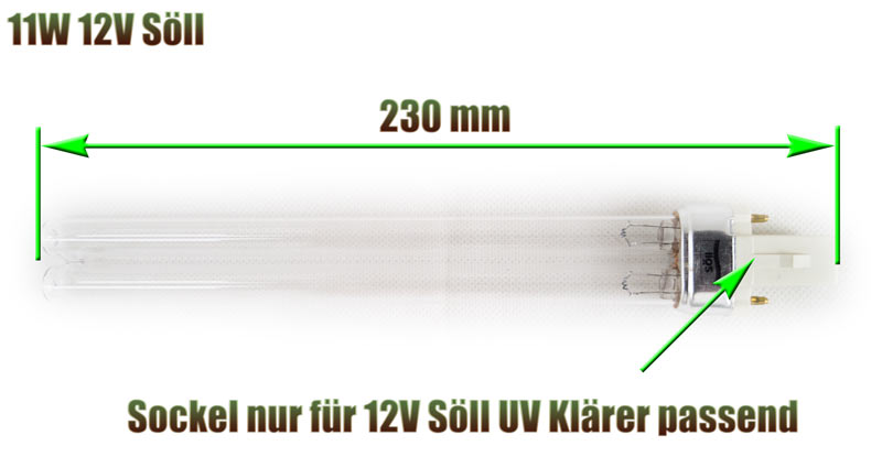 uvc-ersatzlampe-sockel-soell-230-mm-11-watt-12-volt-uv-klaerer-teich-daytronic