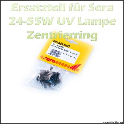 Ersatzteil 31206 Zentrierring für UV Lampen im Quarzglas der Sera UVC Klärer