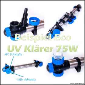 75 Watt UV Klärer für Teichfilter Teichfilter