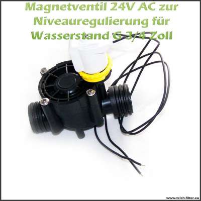 24V AC Magnetventil mit G 3/4 Zoll Anschluss