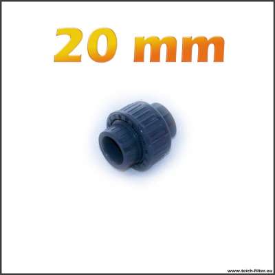 20 mm PVC Verschraubung zum Kleben
