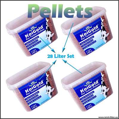 28l Fischfutter Pellets für Koiteich