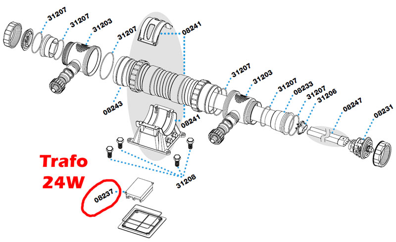 sera-pond-24w-uvc-system-ersatzteil-trafo-08237