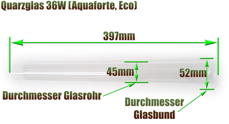 quarzglas-eco-aquaforte-36w-uvc-klaerer-ersatz-abmessung-397mm-laenge-glasrohr