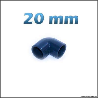 20 mm Winkel 90 Grad aus PVC