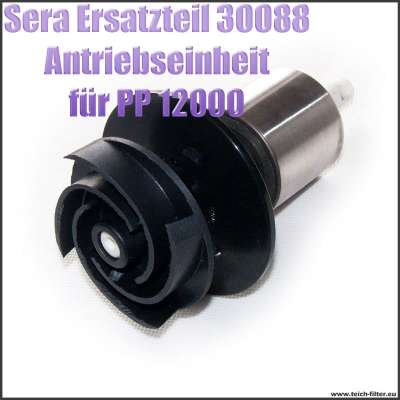 Antriebseinheit Propeller Ersatzteil 30088 für Sera Pond PP Precision 12000 Teichpumpe