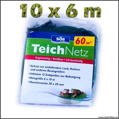 Grobmaschiges Teichnetz 10 x 6 m von Söll