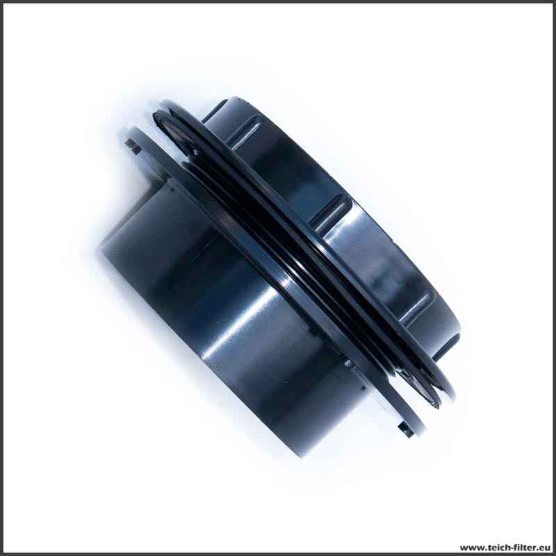 Folienflansch DN 110 mm als Rohrdurchführung Teichfilter