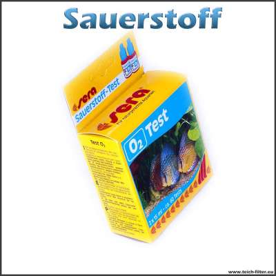 Sauerstoff O2 Wassertester von Sera für Teich und Aquarium