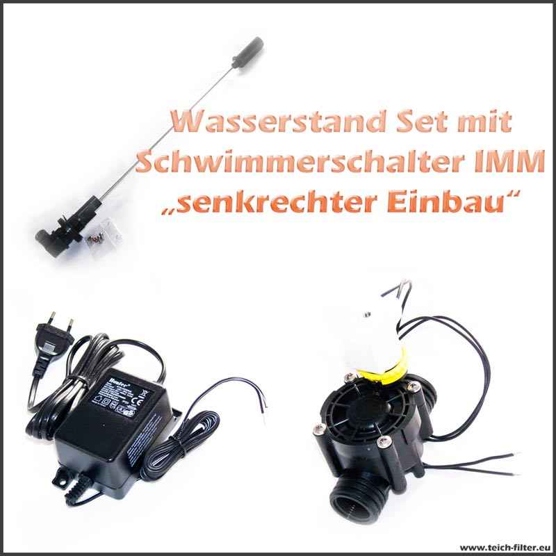 24V AC Schwimmerschalter Set IMM für Wasserstand im Teich und Aquarium