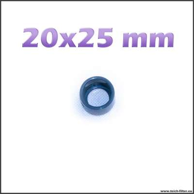 20 x 25 mm Reduzierung aus Kunststoff