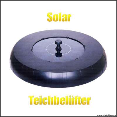 Teichbelüfter Solar für kleine Teiche zur Erzeugung von Sauerstoff