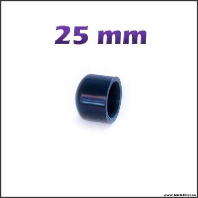 25 mm Endkappe aus PVC