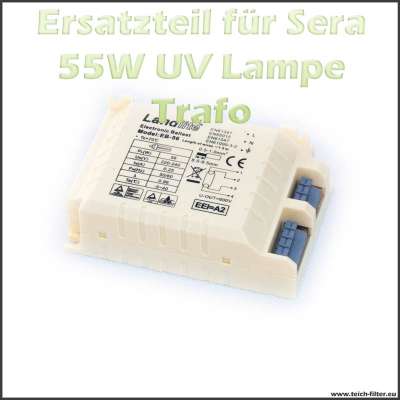 Ersatzteil 08239 Trafo 55 Watt für Sera UVC Klärer