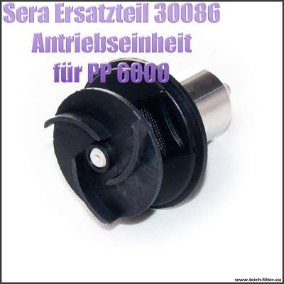 Antriebseinheit Propeller Ersatzteil 30086 für Sera Pond PP Precision 6000 Teichpumpe