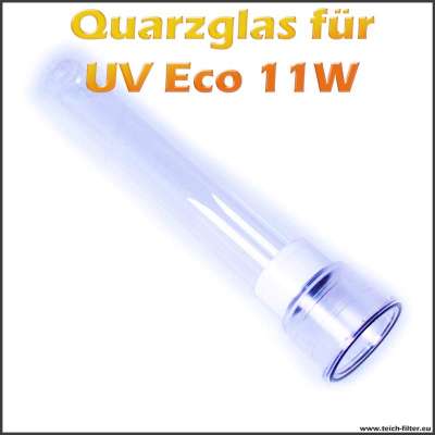 Quarzglas für Eco UV-C Wasserklärer mit 11W als Ersatz