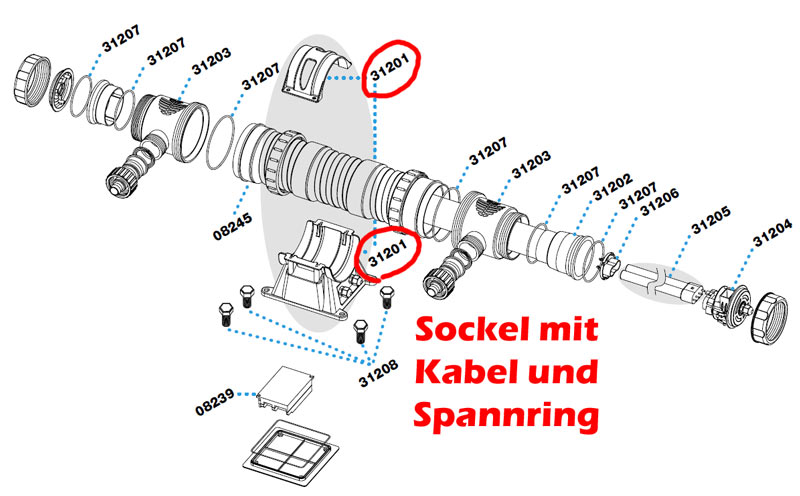 sera-55w-uvc-system-sockel-kabel-spannring-31201
