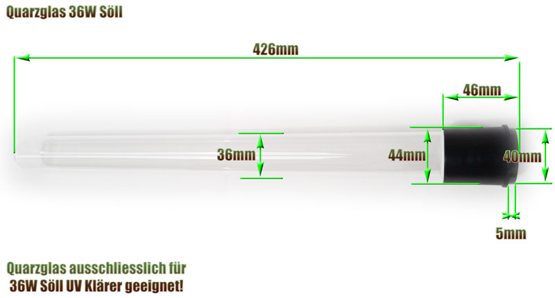 quarzglas-soell-36w-uv-klaerer-ersatz-abmessung-426mm-laenge-glasrohr