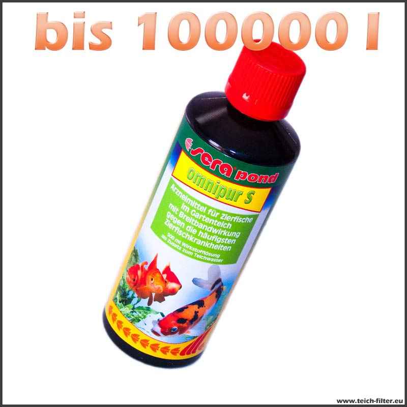 5l Sera Omnipur S für 100000 l Teichwasser Teichfilter